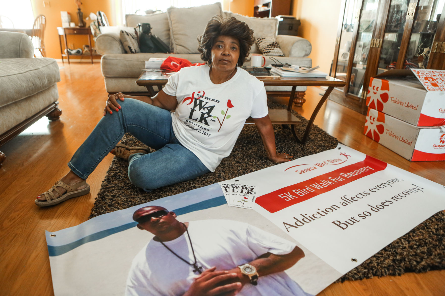 Sylvia Gibbs is hosting a recovery walk on Labor Day weekend